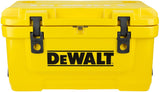 DEWALT 45 Qt Roto Molded Cooler, Heavy Duty Ice Chest for Camping, Sports & Outdoor Activities