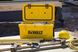 DEWALT 45 Qt Roto Molded Cooler, Heavy Duty Ice Chest for Camping, Sports & Outdoor Activities