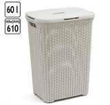 Rattan Rect Hamper 60L