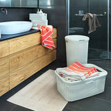 Rattan Style Rect Basket 45L