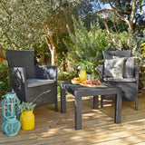 Rosario Balcony Set Graphite (FREE DELIVERY)