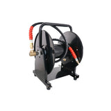 Scheiffer Sewer Jetter Kit – Ball Valve Hose Reel 3/8" x 200' Hose and Nozzles