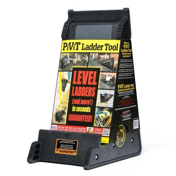 ProVisionTools, Inc. PiViT LadderTool Extension Ladder, Leveling Tool, and Stable Platform for All Surfaces – DPVT