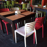 Sofia Chair Horizontal Backrest