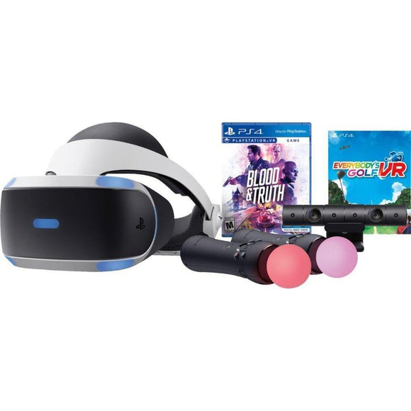 Sony Playstation VR Blood & Truth and Everybody’s Golf VR Bundle