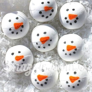 Snowman Bath Bombs, Stocking Stuffers, stocking stuffer, stocking stuffers for kids, stocking stuffers for women, ready to ship