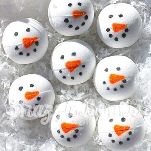 Snowman Bath Bombs, Stocking Stuffers, stocking stuffer, stocking stuffers for kids, stocking stuffers for women, ready to ship