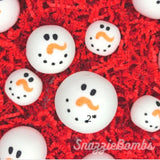 Snowman Bath Bombs, Stocking Stuffers, stocking stuffer, stocking stuffers for kids, stocking stuffers for women, ready to ship