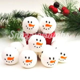 Snowman Bath Bombs, Stocking Stuffers, stocking stuffer, stocking stuffers for kids, stocking stuffers for women, ready to ship