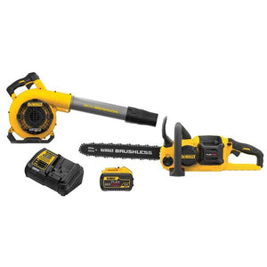 DeWALT DCKO667X1 60V MAX FLEXVOLT 16′′ Cordless Chainsaw and Blower Combo Kit