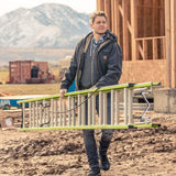 Little Giant 17932 32-Foot Fiberglass HyperLite Type IAA Extension Ladder