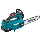 Makita XCU06T 18 Volt 10 Inch 5.0Ah LXT Brushless Top Handle Chain Saw Kit
