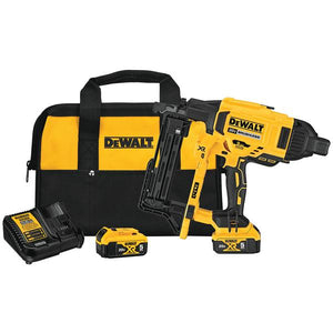 DeWALT DCFS950P2 20V MAX XR 9 GA Brushless Cordless Fencing Stapler Kit