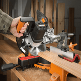 WORX WX845L 20v 7-1/4′′ Cordless Lithium-Ion Sliding Miter Saw Kit