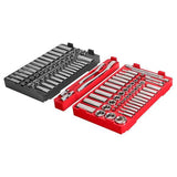 Milwaukee 48-22-9486 1/4′′-3/8” Ratchet Socket Set w/ PACKOUT Case – 106pc