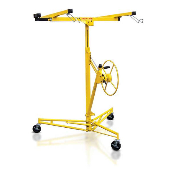 Red Line RLP9016 Professional 11′ Drywall Lift Panel Hoist Tool w/ 4′ Extension