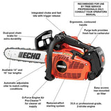 Echo CS-355T-16 35.8cc 16′′ 2 Stroke Gas Heavy Duty Durable Top Handle Chainsaw