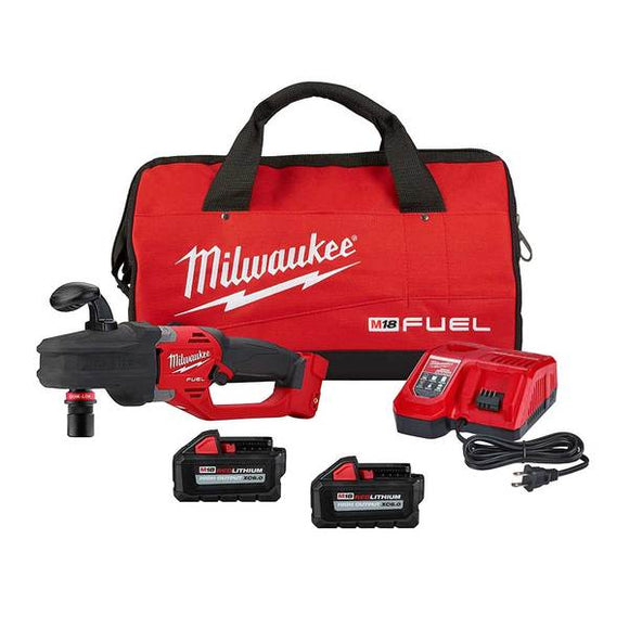 Milwaukee 2808-22 M18 FUEL 18V HOLE HAWG Brushless Right Angle Drill w/QUIK-LOK