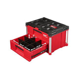 Milwaukee 48-22-8442 PACKOUT 2 Drawer Durable Tool Box w/ 50lbs Capacity