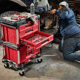 Milwaukee 48-22-8443 PACKOUT 3 Drawer Durable Tool Box w/ 50lbs Capacity