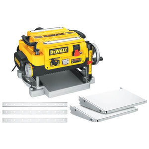 DeWALT DW735X 13-Inch Two-Speed Woodworking Thickness Planer + Tables & Knives