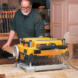 DeWALT DW735X 13-Inch Two-Speed Woodworking Thickness Planer + Tables & Knives