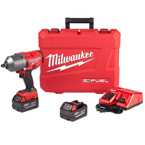 Milwaukee 2767-22 M18 FUEL 18V 1/2-Inch Friction Ring Impact Wrench Kit