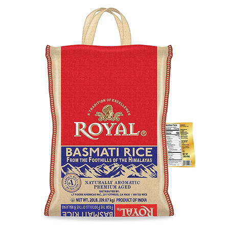 Royal Basmati Rice (20 lbs.)