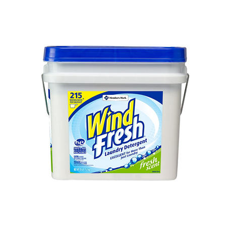 Member’s Mark WindFresh Laundry Detergent Bucket – 200 Loads – 32.5 lbs.