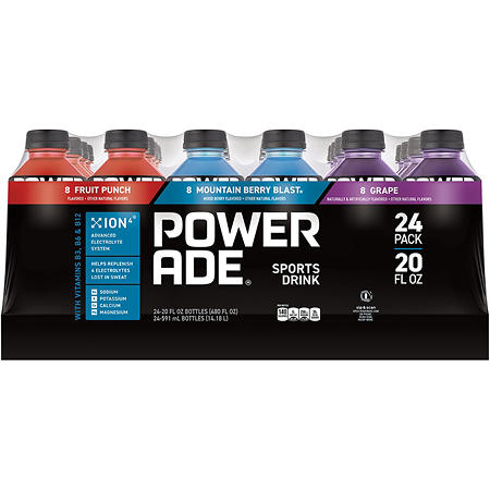 Powerade Sports Drink Variety Pack (20oz / 24pk)
