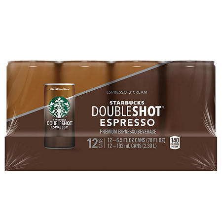 Starbucks DoubleShot Espresso (6.5 oz. ea., 12 pk.)