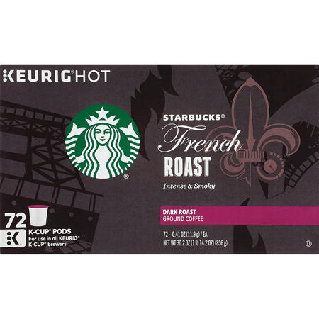 Starbucks French Roast Coffee K-Cups (72 ct.)