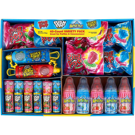 Ring Pop Baby Bottle Lollipop Variety Pack (40 ct.)
