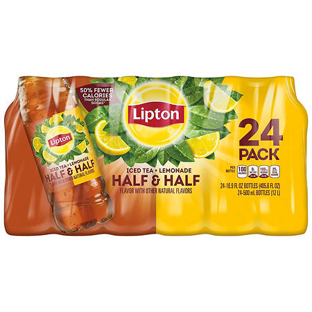 Lipton Half & Half Iced Tea & Lemonade (16.9 oz., 24 pk.)
