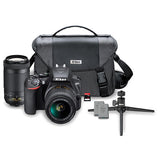 Nikon D3500 24.2MP DX DSLR Kit w/ 18-55mm & 70-300mm NIKKOR AF-P Zoom Lenses