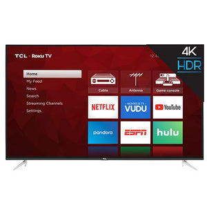 TCL 65′′ Class 4K UHD Roku Smart TV – 65S423