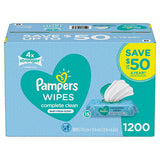 Pampers Scented Baby Wipes, Complete Clean (1200 ct.)