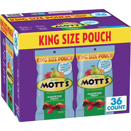 Mott’s Fruit Flavored Snacks (2.5oz., 36pk)