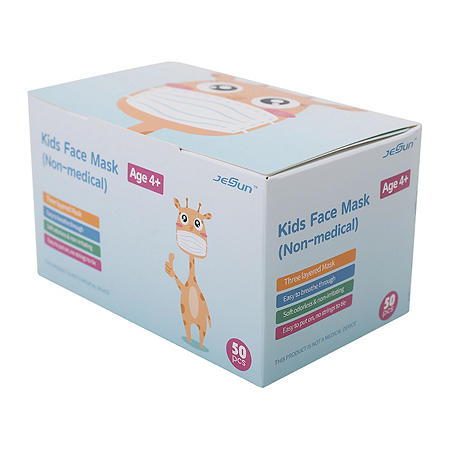 Kids’ Non-Medical Disposable Face Masks (50 ct.)