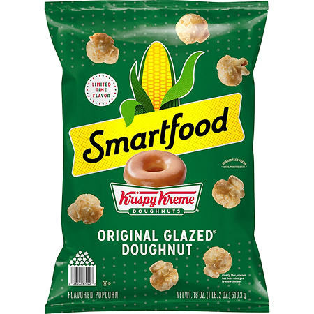 Smartfood Krispy Kreme Original Glazed Donut Flavored Popcorn (18 oz.)