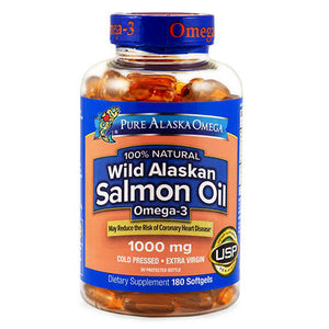 Wild Alaskan Salmon Oil Softgels (180 ct.)