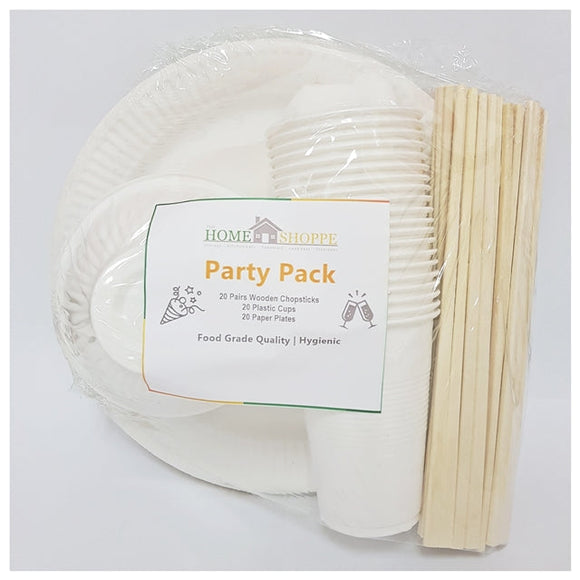 Party Pack (Disposable Paper Cutlery set)