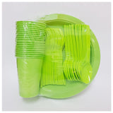 Party Pack (Disposable Partyware set) Green