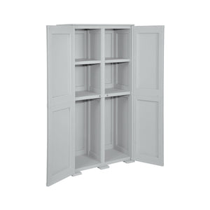 Simplex Tall Cabinet 6 Compartments Grey