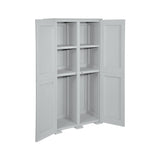 Simplex Tall Cabinet 6 Compartments Grey