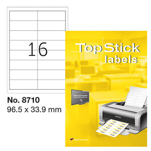 Top Stick Labels 96.5 x 33.9mm (8710)