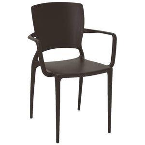 Sofia Armchair Brown