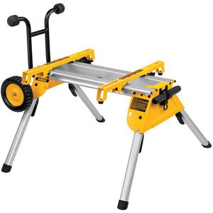 DEWALT 33 lbs. Heavy Duty Rolling Table Saw Stand with Quick-Connect Stand Brackets with 200lbs. Capacity