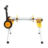 DEWALT 33 lbs. Heavy Duty Rolling Table Saw Stand with Quick-Connect Stand Brackets with 200lbs. Capacity