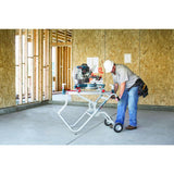 Bosch Portable Folding Gravity Rise Miter Saw Stand with Wheels